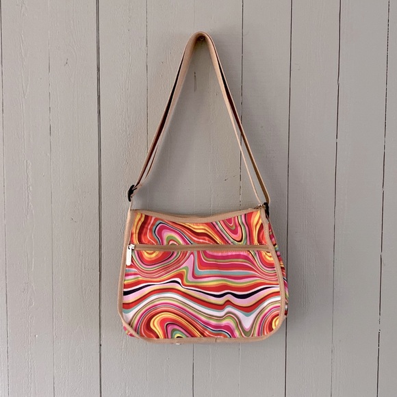 LeSportsac Multicolor Swirl Classic Hobo - Picture 4 of 10
